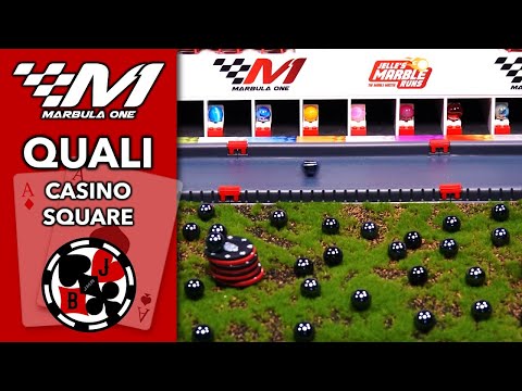 🏁 Marbula One S4 GP10 🏁 Casino Square QUALIFYING ♠️ Jelle's Marble Runs