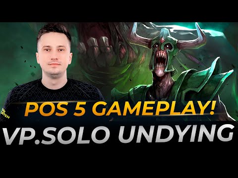 VP.Solo plays Undying Hard Support | Full Gameplay Dota 2 Replay