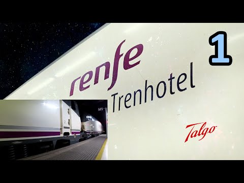 Talgo VII Hotel Train: Barcelona to A Coruña - Ep. 1 - Cab Ride to Camp de Tarragona e ✨
