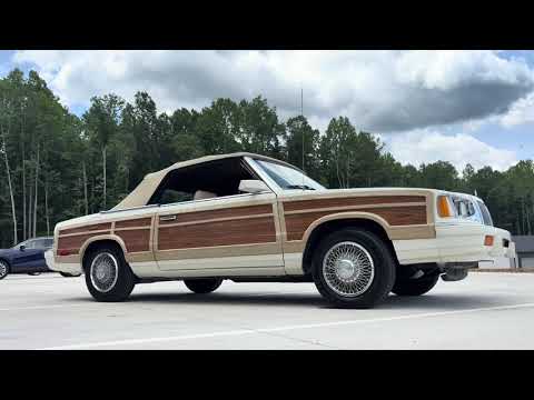 1986 Chrysler Town & Country (CC-1967276) for sale in Statesville, North Carolina