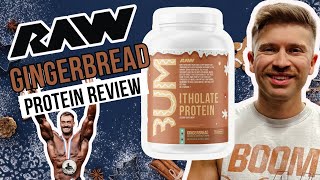 RAW Nutrition Gingerbread Itholate Whey Protein Review