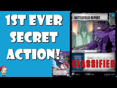 1st Ever Secret Action in the Transformers TCG! Play on Opponent’s Turn!! Video