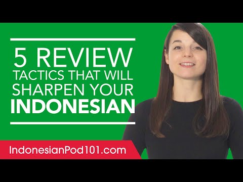 5 Self Study Strategies for Learning Indonesian
