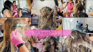 Detangling extremely matted hair - How to Detangle Matted Hair