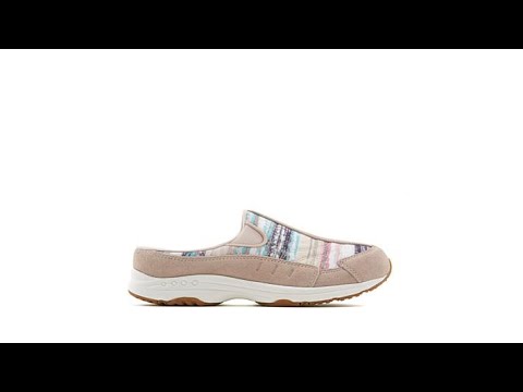 easy spirit Traveltime Leather Sport Clog  Striped