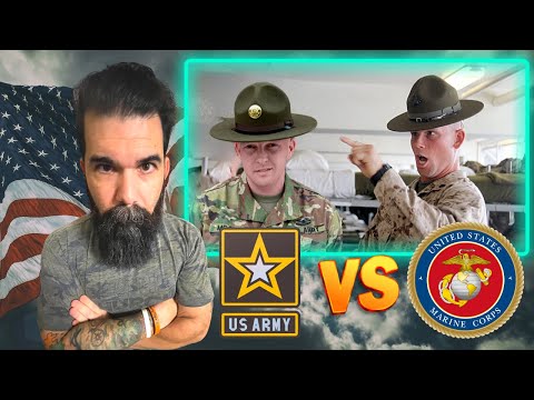 Marine Corps vs. US Army Training | What's the difference?