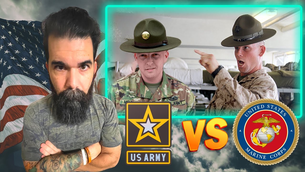 Marine Corps vs. US Army Training | What's the difference?
