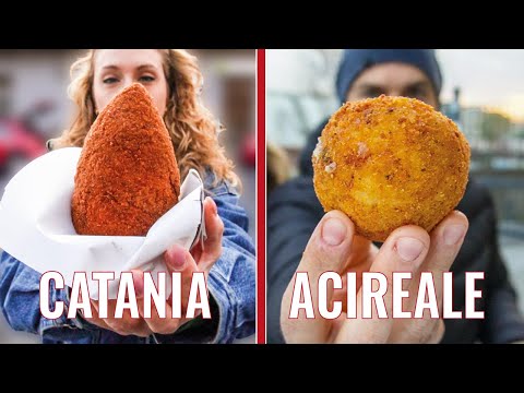 ARANCINO | CATANIA VS ACIREALE - quale sarà il migliore?