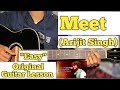 Meet - Arijit Singh | Guitar Lesson | Easy Chords |