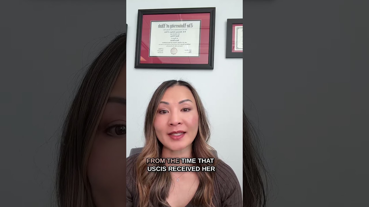 2 examples of marriage green card processing times #greencard #uscis #marriagegreencard #lawyerlinh