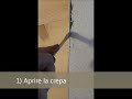 Tutorial: come sigillare le crepe tra muro e controtelaio