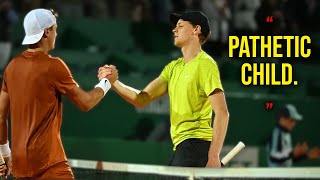 When Tennis Gets SUPER HEATED | Sinner vs Rune Dramatic WAR!