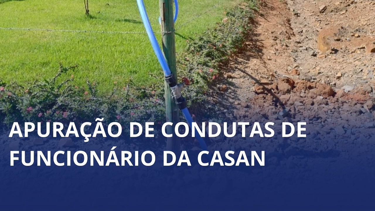 MP abre inquérito para apurar condutas de funcionário da Casan em Pouso Redondo