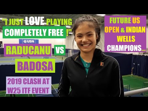 Raducanu vs Badosa - Highlights, Interview, Analysis | US Open & Indian Wells champs duel at an ITF!