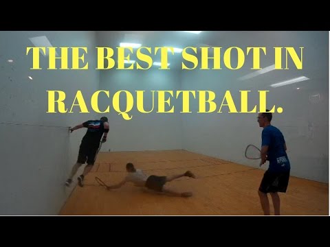 Racquetball Lesson #1 - What is the best shot in racquetball?