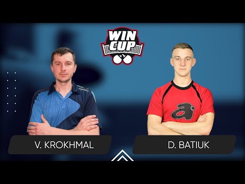 02:40 Vitalii Krokhmal - Dmytro Batiuk West 7 WIN CUP 10.06.2024 | Table Tennis WINCUP