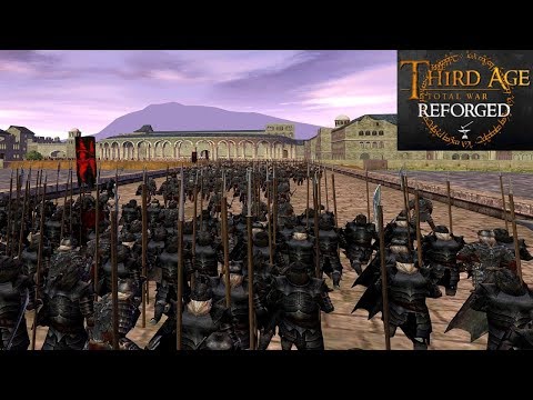 GONDOR DEFEND THE RUINS OF OSGILIATH (Siege Battle) - Third Age: Total War (Reforged)