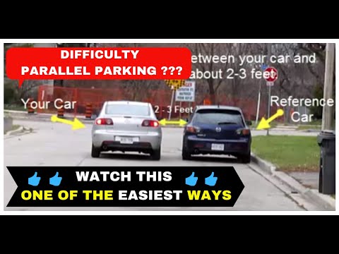 PARALLEL PARKING Easy and Simple - Method 1 || How to do Parallel Parking || Toronto Drivers Video