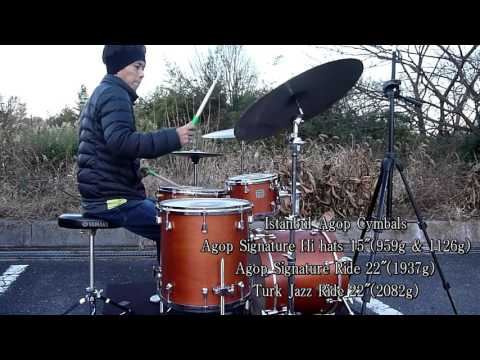 Zoom H6 - Istanbul Agop Turk Jazz Ride 22"