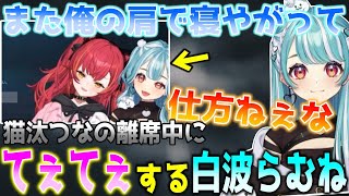 彼氏彼女みたいに並んでゲームをするつならむがてぇてぇすぎる【猫汰つな/ぶいすぽ/切り抜き】