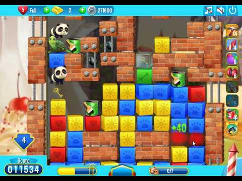 Pet Rescue Saga level 223 HARD no boosters 😈 ►TOBIAS DEAMON◄