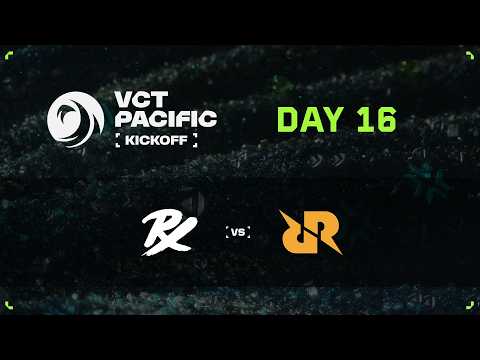 PRX vs RRQ - VCT Pacific - Kickoff - Lower Bracket Finals - DAY16