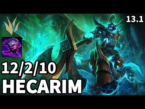 Hecarim Jungle vs Graves - KR Grandmaster | Patch 13.1