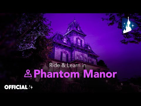 Disneyland Paris | Ride & Learn in Phantom Manor 👰🔮💀 | Disney BE