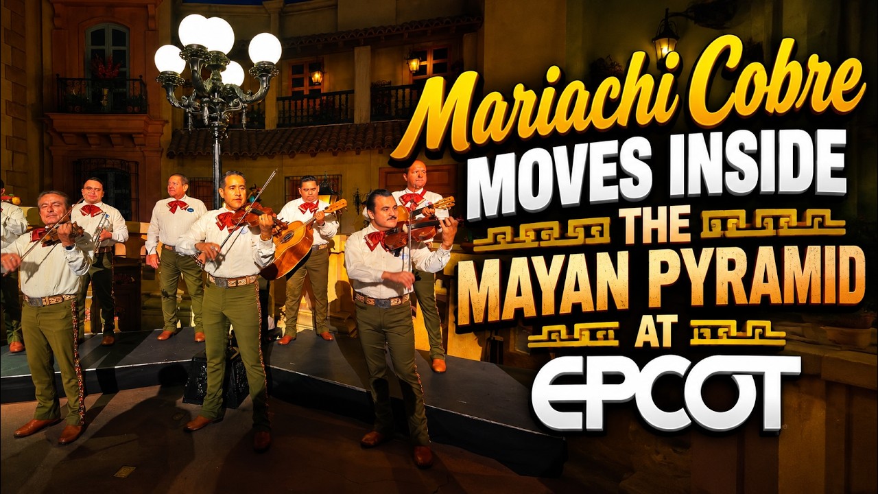 
Mariachi Cobre's New Stage Inside EPCOT's Mexico Pavilion
