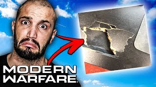 J ai cassé mon bureau à cause de modern warfare 