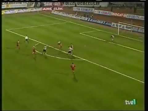 Gol de Claudio López (Besiktas - Valencia) UEFA 1996/1997