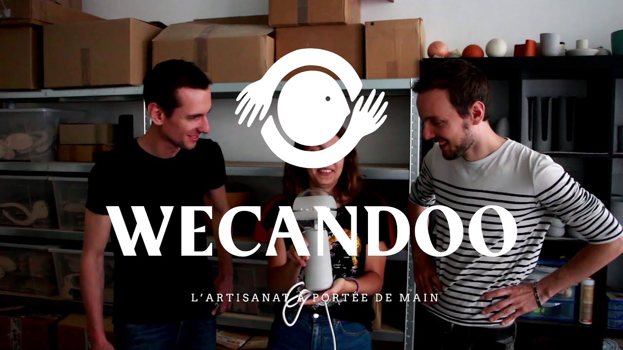 Fabriquez plusieurs objets en béton avec Marian et Hadrien - Vidéo