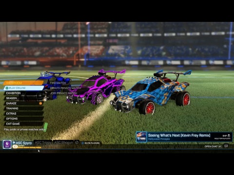 Rocket League Tornament for Team Ascendance - E-Sports Wall