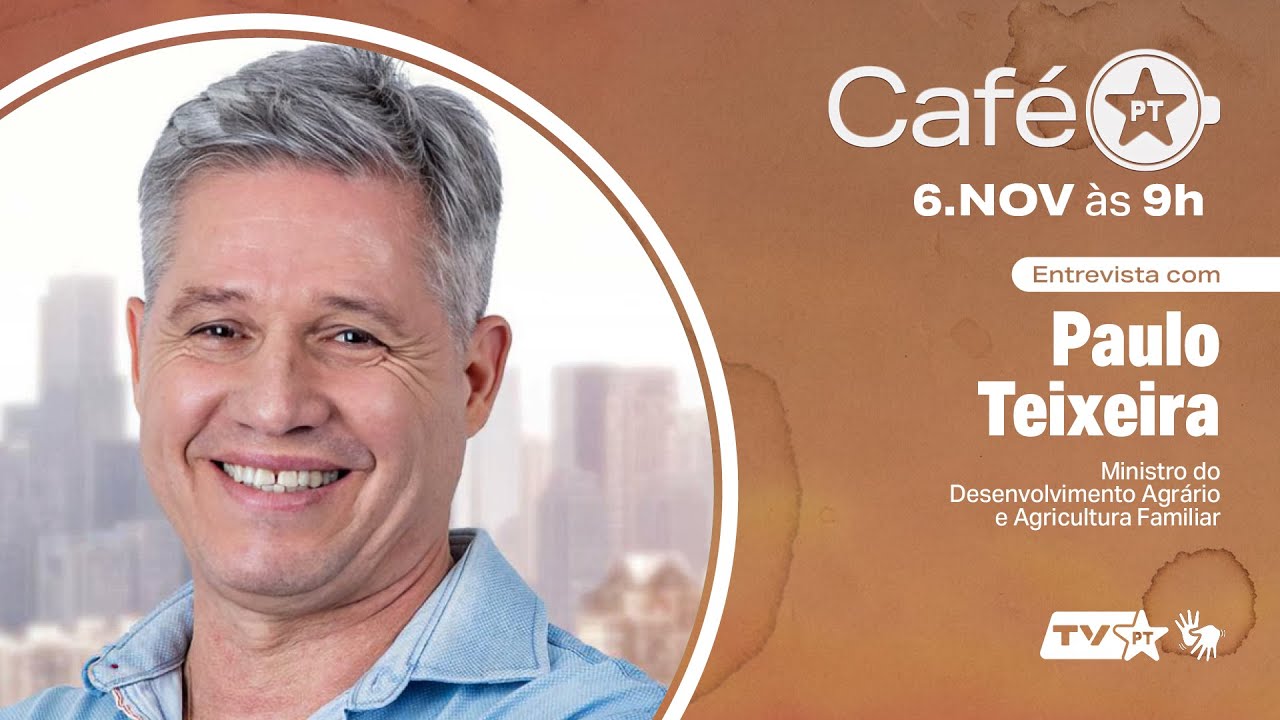 Café PT 06/11 | Entrevista com Paulo Teixeira