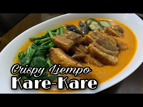 Crispy Liempo Kare-Kare Quick and Easy Recipe / How to cook Kare-Kare Using Mama Sita Kare-Kare Mix