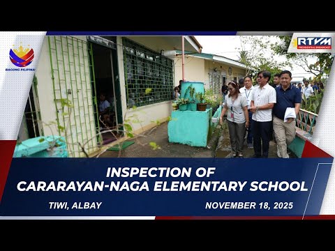 Inspection of Cararayan-Naga Elementary School 11/18/2025