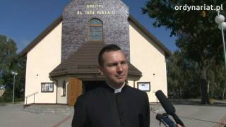 Nadanie Kościołowi Garnizonowemu w Wesołej imienia  Błogosławionego Jana Pawła II