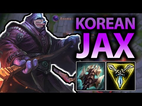 LITERALLY 1V9 ANY GAME WITH THIS BROKEN KOREAN JAX BUILD!! JAX TOP SEASON 7 - League of Legends