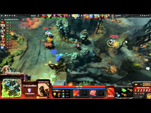 Fnatic  vs Sigma Int game 1 @ D2CL Season 2 Russian