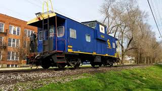 preview picture of video 'C&O Caboose - The Lebanon Mason Monroe Railroad (LM&M Railroad)'