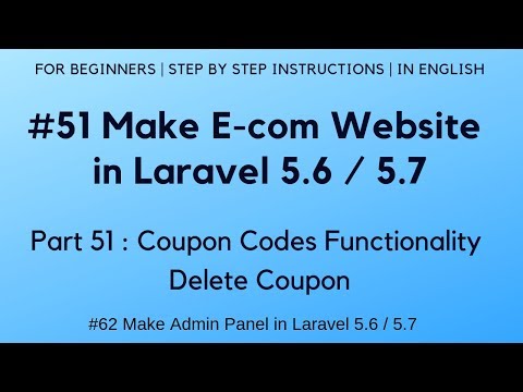 7 Make Admin Panel in Laravel 5 6 | Display Error Message on Login Failure | Logout Process
