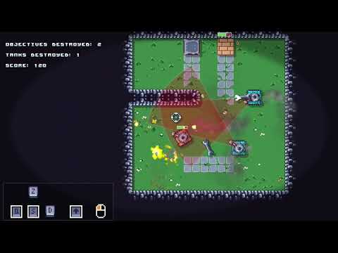 Tank n Spank! (Lua Love2D, topview tank game prototype)