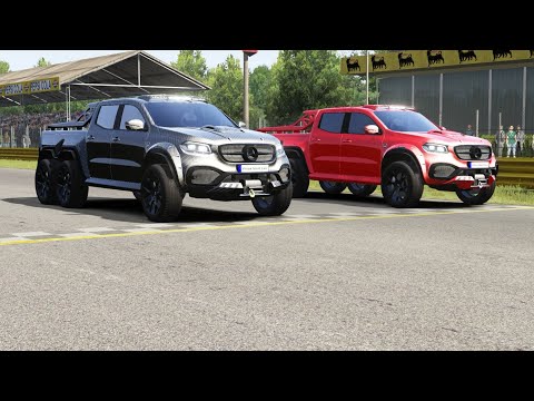 Mercedes-Benz X-Class Carlex EXY Monster X 6X6  Battle at Monza Full Course