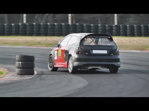Bartosz Krysmann, Honda Civic | Tune4Race - IV SuperOES Tor Poznań - 26.10.2019