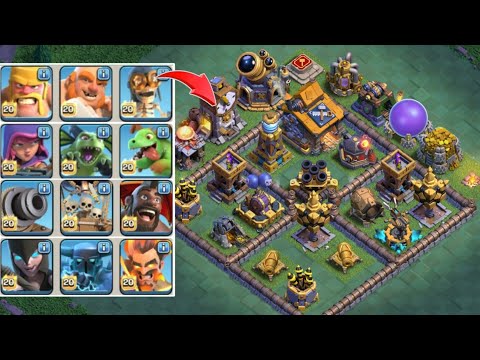 Builder Hall 10 Vs All Max Troops | Clash of Clans