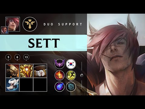 Sett Support vs Nautilus - KR Master Patch 25.22