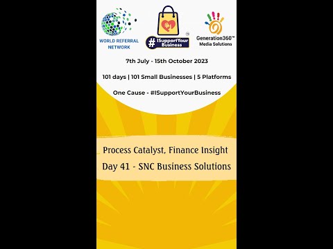 Day 41- SNC Business Solutions - Neeraj Chaporkar