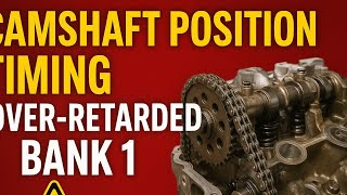 P0012 A Camshaft Position Timing Over - Retarded Bank. 1  Error Code Fixed ✅