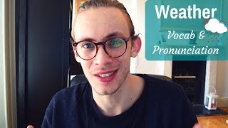 British Weather | Vocabulary & Pronunciation Lesson