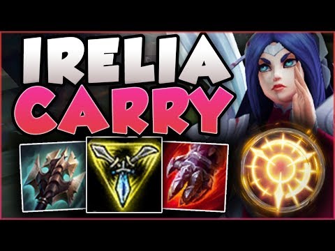THE ULTIMATE CARRY TOP LANER?! REWORKED IRELIA IS TOO BUSTED LATE GAME! IRELIA TOP League of Legends